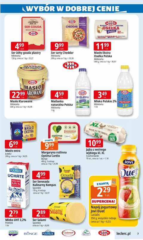 Leclerc - gazetka promocyjna Oferta E.Leclerc I Orientalne smaki od poniedziałku 14.07 do poniedziałku 21.07 - strona 7