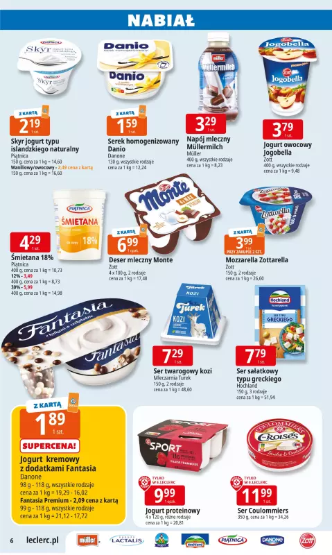Leclerc - gazetka promocyjna Oferta E.Leclerc I Orientalne smaki od poniedziałku 14.07 do poniedziałku 21.07 - strona 6