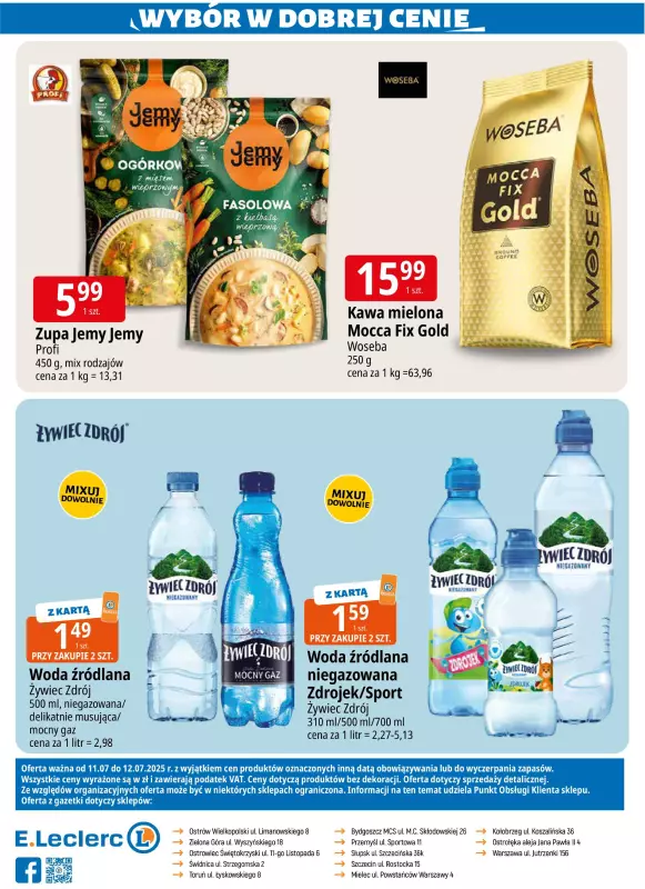 Leclerc - gazetka promocyjna Oferta E.Leclerc   - strona 2