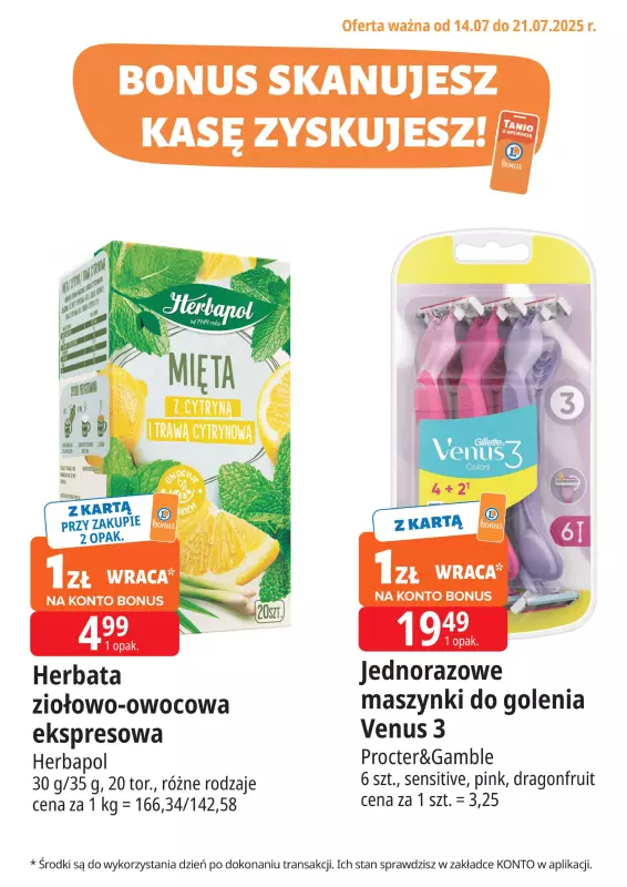 Leclerc - gazetka promocyjna Oferta E.Leclerc I Bonus skanujesz, kasę zyskujesz   - strona 3