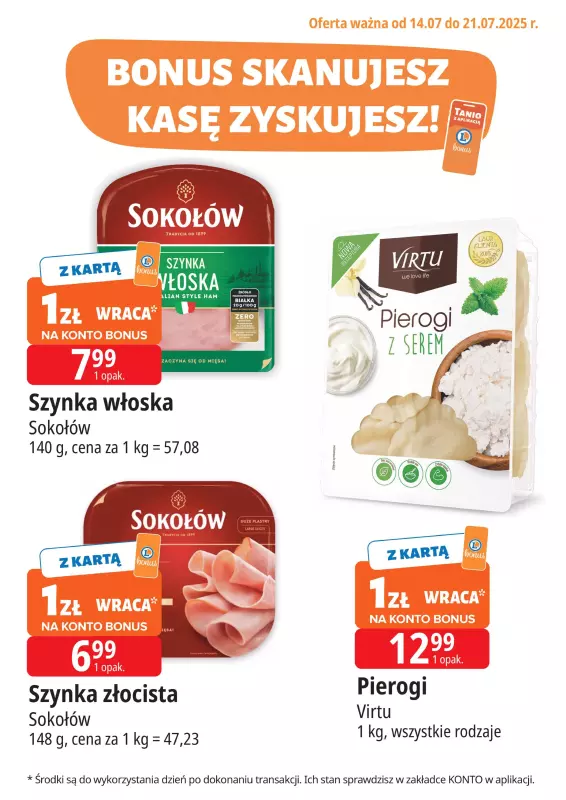 Leclerc - gazetka promocyjna Oferta E.Leclerc I Bonus skanujesz, kasę zyskujesz   - strona 2