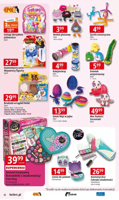 Leclerc - gazetka promocyjna Oferta E.Leclerc I Wybór w dobrej cenie od wtorku 22.07 do soboty 02.08 - strona 22