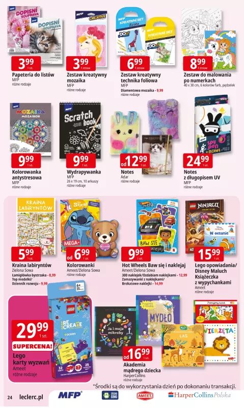 Leclerc - gazetka promocyjna Oferta E.Leclerc I Wybór w dobrej cenie od wtorku 22.07 do soboty 02.08 - strona 24