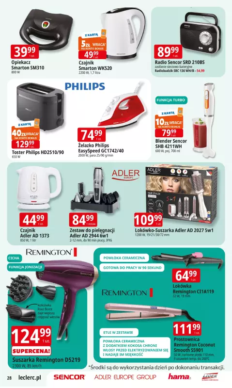 Leclerc - gazetka promocyjna Oferta E.Leclerc I Wybór w dobrej cenie od wtorku 22.07 do soboty 02.08 - strona 28