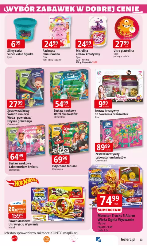 Leclerc - gazetka promocyjna Oferta E.Leclerc I Wybór w dobrej cenie od wtorku 22.07 do soboty 02.08 - strona 23