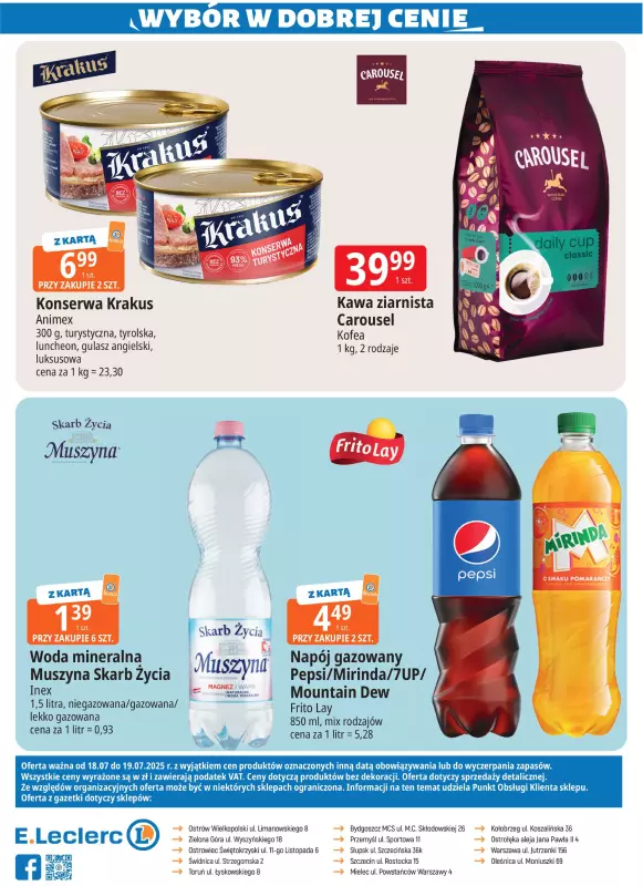 Leclerc - gazetka promocyjna Oferta E.Leclerc   - strona 2
