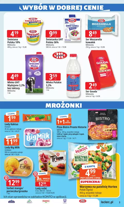 Leclerc - gazetka promocyjna Oferta E.Leclerc I Wybór w dobrej cenie od wtorku 22.07 do soboty 02.08 - strona 3