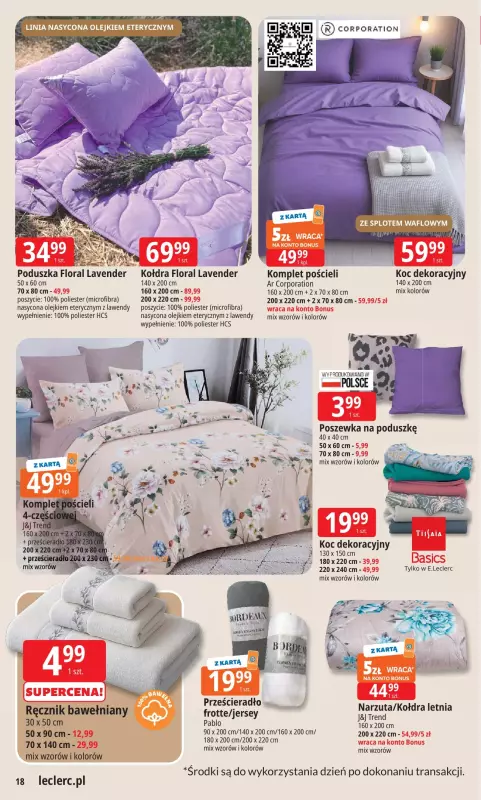 Leclerc - gazetka promocyjna Oferta E.Leclerc I Wybór w dobrej cenie od wtorku 22.07 do soboty 02.08 - strona 18