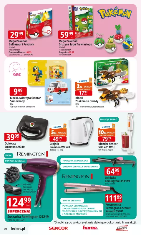 Leclerc - gazetka promocyjna Oferta E.Leclerc I Wybór w dobrej cenie od wtorku 22.07 do soboty 02.08 - strona 22