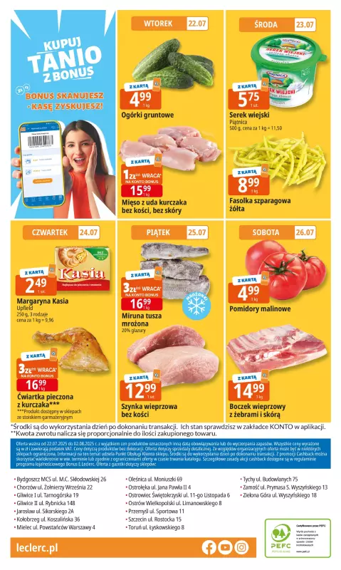 Leclerc - gazetka promocyjna Oferta E.Leclerc I Wybór w dobrej cenie od wtorku 22.07 do soboty 02.08 - strona 24