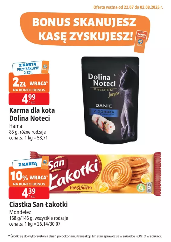 Leclerc - gazetka promocyjna Oferta E.Leclerc I Bonus skanujesz kasę zyskujesz   - strona 2