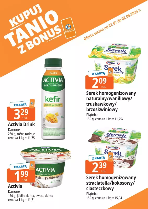 Leclerc - gazetka promocyjna Oferta E.Leclerc I Bonus skanujesz kasę zyskujesz   - strona 3