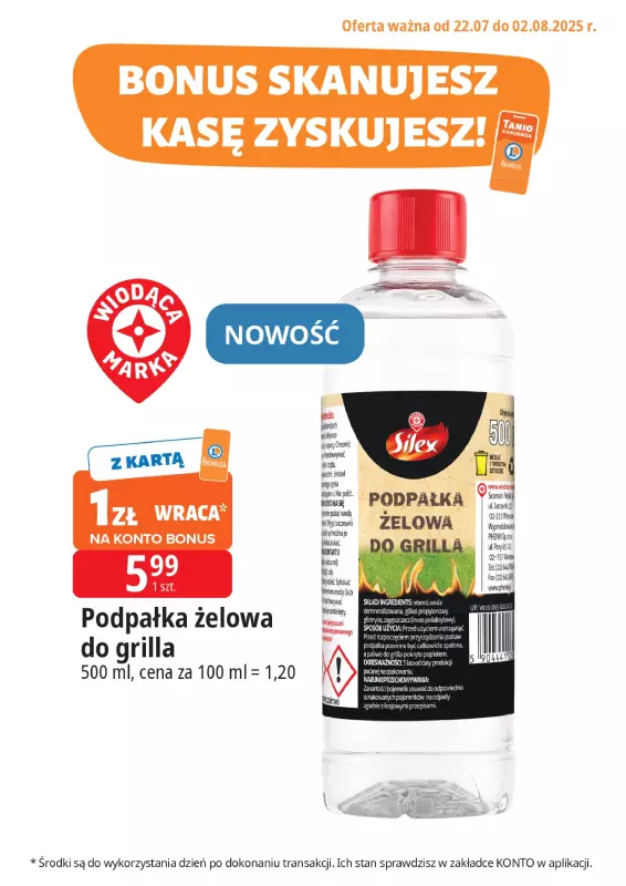 Leclerc - gazetka promocyjna Oferta E.Leclerc I Bonus skanujesz kasę zyskujesz   - strona 3
