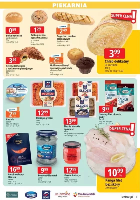 Leclerc - gazetka promocyjna Oferta E.Leclerc od wtorku 29.07 do poniedziałku 04.08 - strona 3