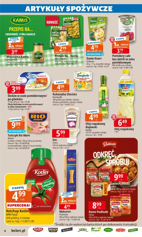Leclerc - gazetka promocyjna Oferta E.Leclerc od wtorku 05.08 do soboty 16.08 - strona 8