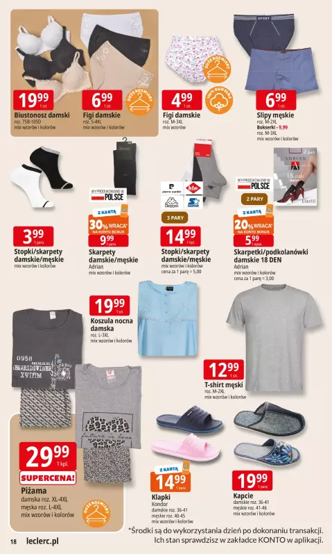 Leclerc - gazetka promocyjna Oferta E.Leclerc od wtorku 05.08 do soboty 16.08 - strona 18
