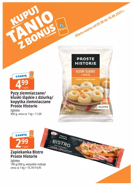 Leclerc - gazetka promocyjna Oferta E.Leclerc I Bonus skanujesz, kasę zyskujesz od wtorku 05.08 do soboty 16.08 - strona 11