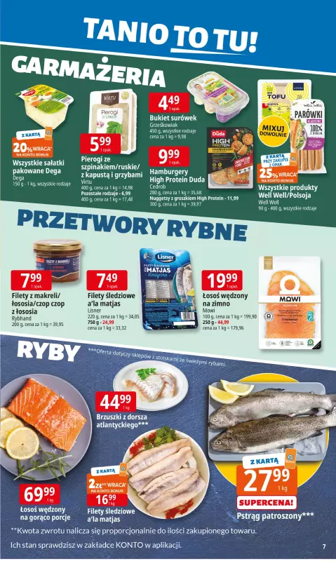 Leclerc - gazetka promocyjna Oferta E.Leclerc I Tanio to tu! od poniedziałku 11.08 do poniedziałku 18.08 - strona 7