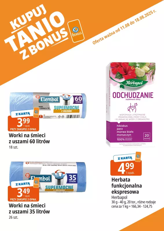 Leclerc - gazetka promocyjna Oferta E.Leclerc I Wybór w dobrej cenie od poniedziałku 11.08 do poniedziałku 18.08 - strona 12