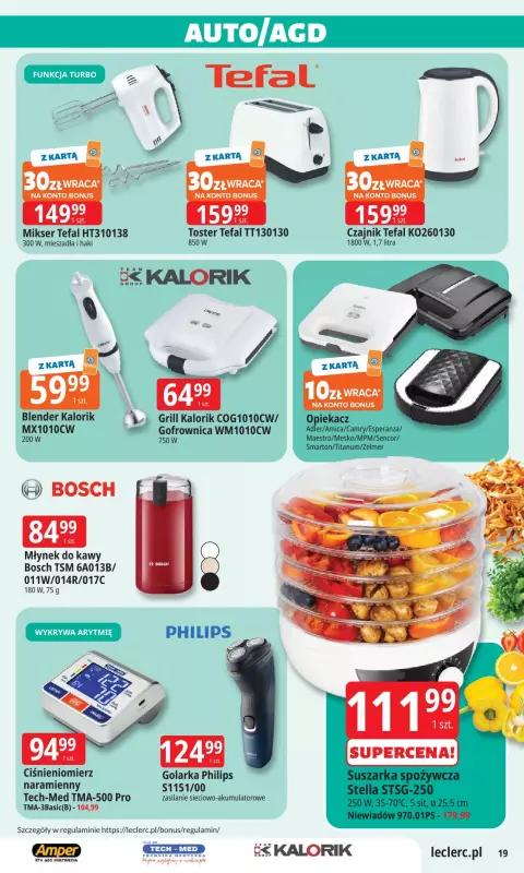 Leclerc - gazetka promocyjna Oferta E.Leclerc od wtorku 19.08 do niedzieli 31.08 - strona 19