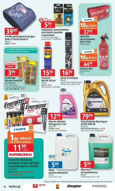 Leclerc - gazetka promocyjna Oferta E.Leclerc od wtorku 19.08 do niedzieli 31.08 - strona 18