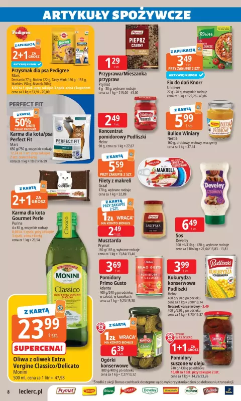 Leclerc - gazetka promocyjna Oferta E.Leclerc od wtorku 19.08 do niedzieli 31.08 - strona 8