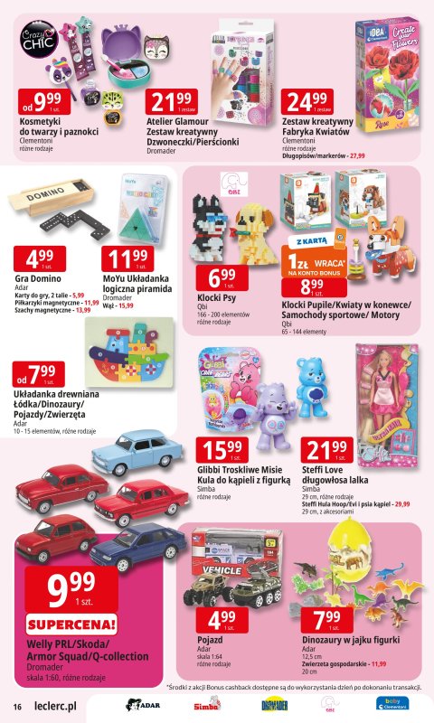 Leclerc - gazetka promocyjna Oferta E. Leclerc | Wybór w dobrej cenie od wtorku 02.09 do soboty 13.09 - strona 15