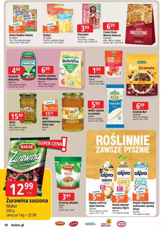 Leclerc - gazetka promocyjna Oferta E.Leclerc I Wybór w dobrej cenie od poniedziałku 01.09 do poniedziałku 08.09 - strona 10