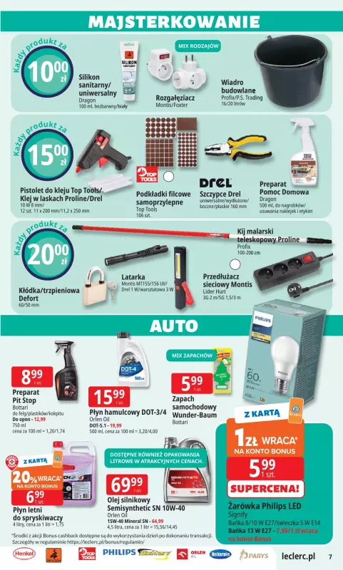 Leclerc - gazetka promocyjna Oferta E. Leclerc | Wybór w dobrej cenie od środy 03.09 do soboty 13.09 - strona 7