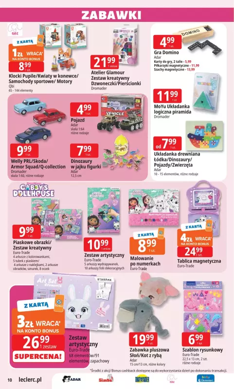 Leclerc - gazetka promocyjna Oferta E. Leclerc | Wybór w dobrej cenie od środy 03.09 do soboty 13.09 - strona 10