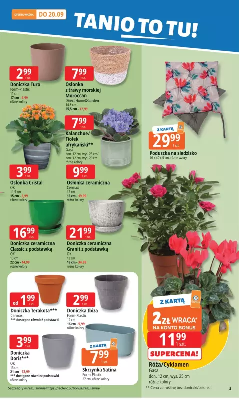Leclerc - gazetka promocyjna Oferta E.Leclerc I Tanio to tu!   - strona 3