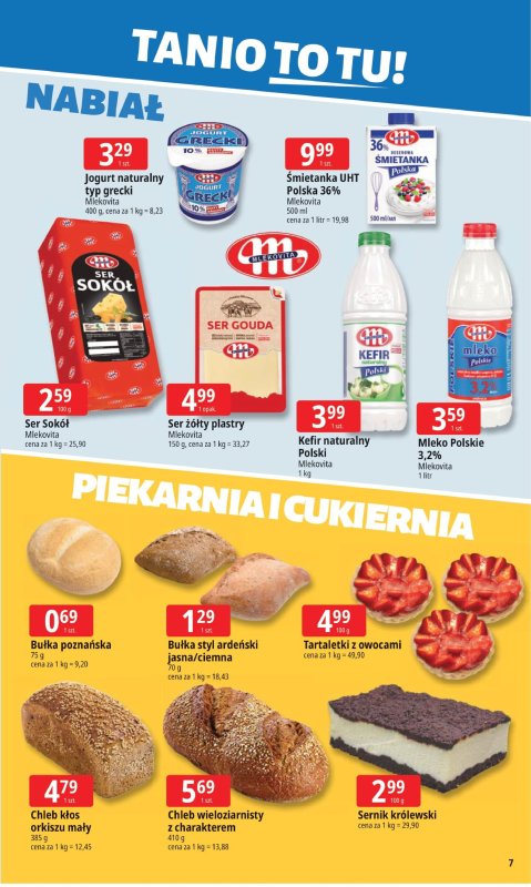 Leclerc - gazetka promocyjna Oferta E.Leclerc I Tanio to tu! od poniedziałku 08.09 do poniedziałku 15.09 - strona 7