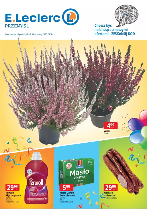 Leclerc - gazetka promocyjna Oferta Przemyśl od wtorku 09.09 do soboty 20.09