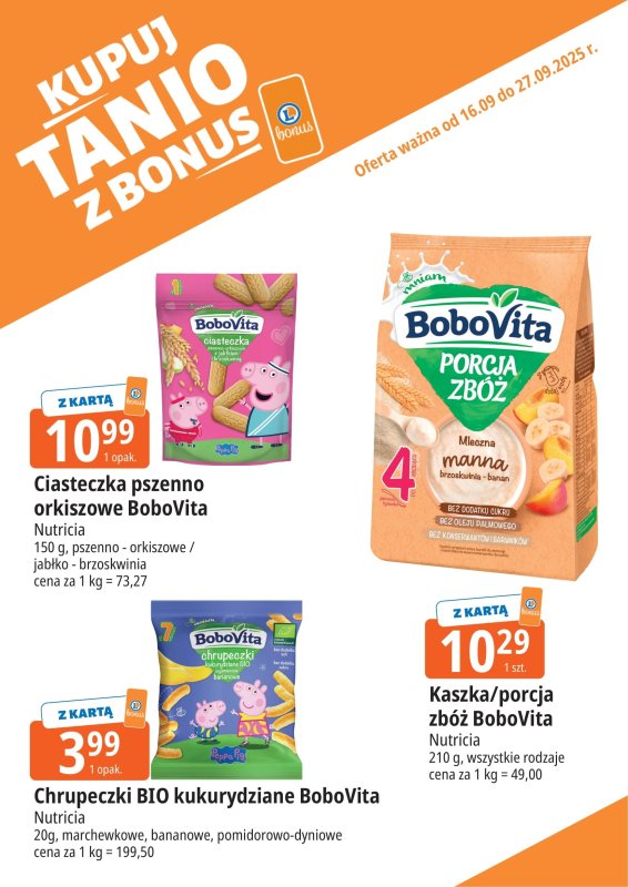 Leclerc - gazetka promocyjna Oferta E.Leclerc I Bonus skanujesz, kasę zyskujesz od wtorku 16.09 do soboty 27.09 - strona 12