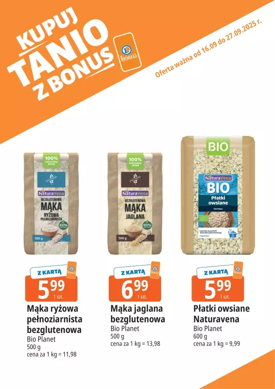 Leclerc - gazetka promocyjna Oferta E.Leclerc I Bonus skanujesz, kasę zyskujesz od wtorku 16.09 do soboty 27.09 - strona 10