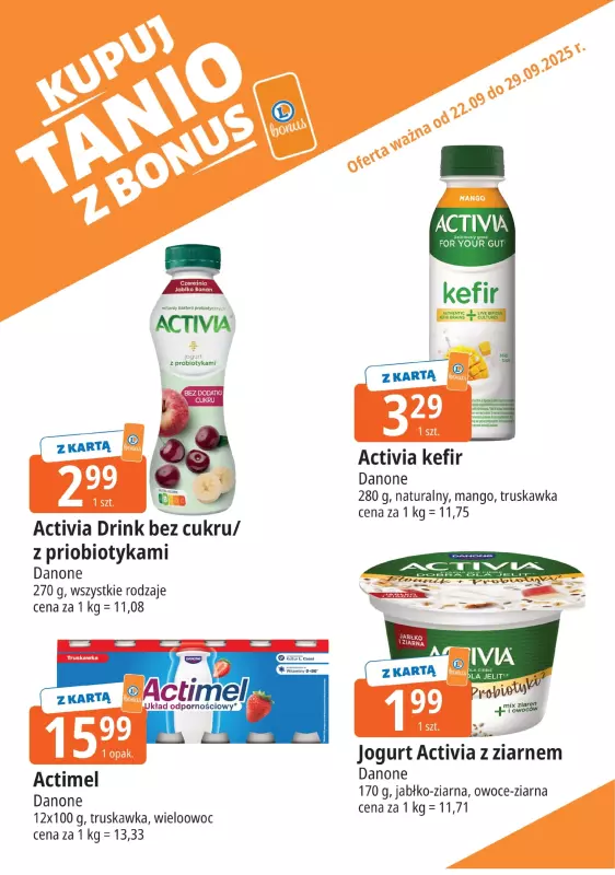 Leclerc - gazetka promocyjna Oferta E.Leclerc I Bonus skanujesz, kasę zyskujesz   - strona 2