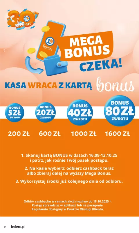 Leclerc - gazetka promocyjna Oferta E.Leclerc   - strona 2