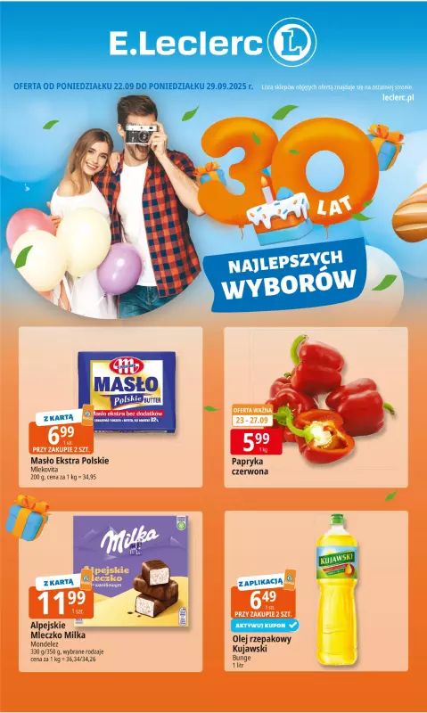 Leclerc - gazetka promocyjna Oferta E.Leclerc  