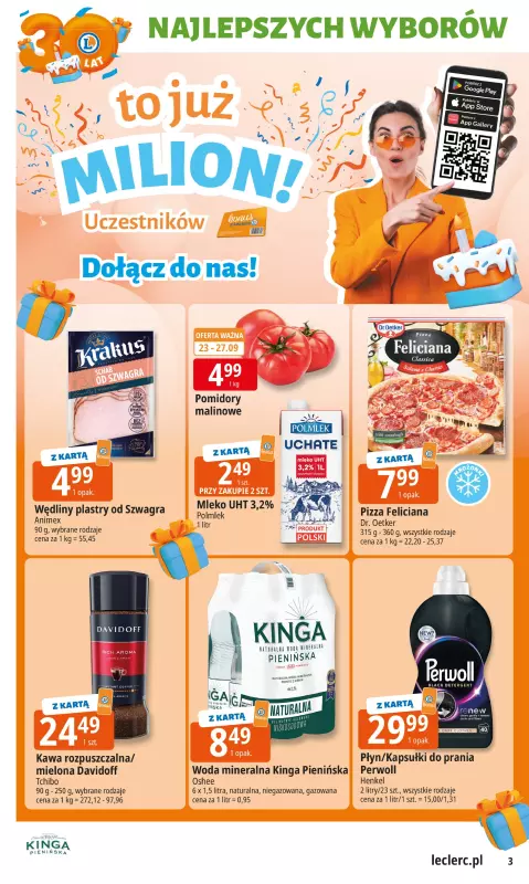 Leclerc - gazetka promocyjna Oferta E.Leclerc   - strona 3