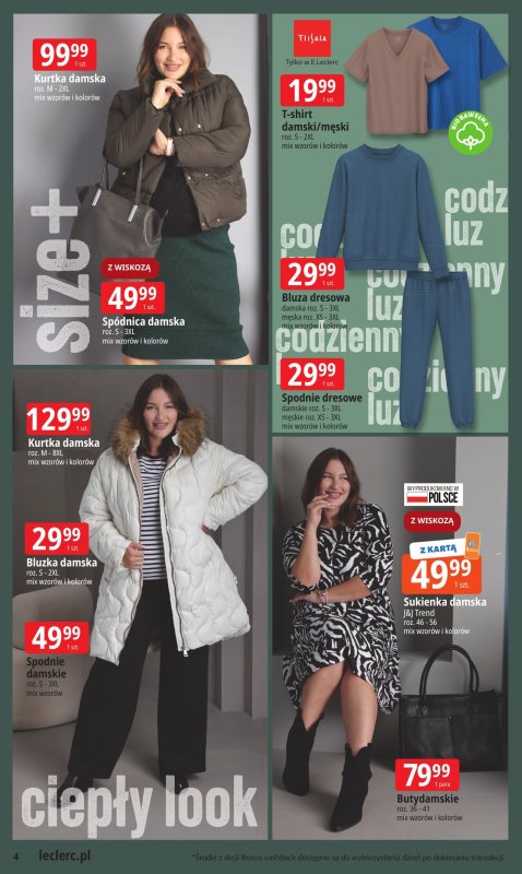 Leclerc - gazetka promocyjna Oferta E.Leclerc I Jesienne must have od piątku 03.10 do soboty 11.10 - strona 4