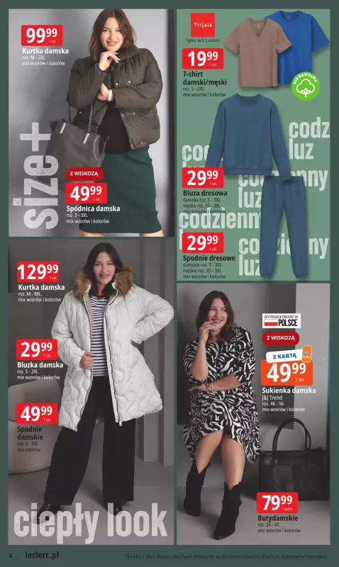 Leclerc - gazetka promocyjna Oferta E.Leclerc I Jesienne must have od piątku 03.10 do soboty 11.10 - strona 4