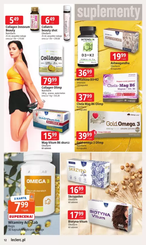 Leclerc - gazetka promocyjna Oferta E.Leclerc I Jesienne must have od piątku 03.10 do soboty 11.10 - strona 12