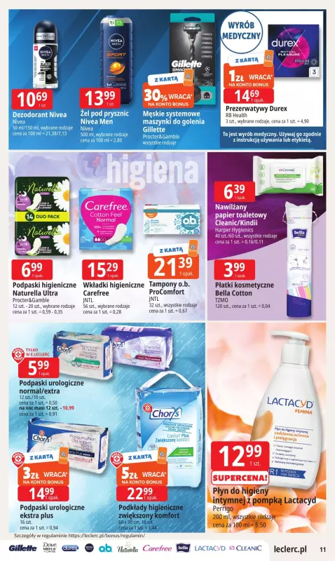 Leclerc - gazetka promocyjna Oferta E.Leclerc I Jesienne must have od piątku 03.10 do soboty 11.10 - strona 11