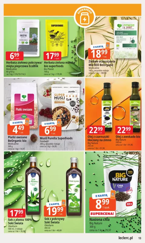 Leclerc - gazetka promocyjna Oferta E.Leclerc I Jesienne must have od piątku 03.10 do soboty 11.10 - strona 13