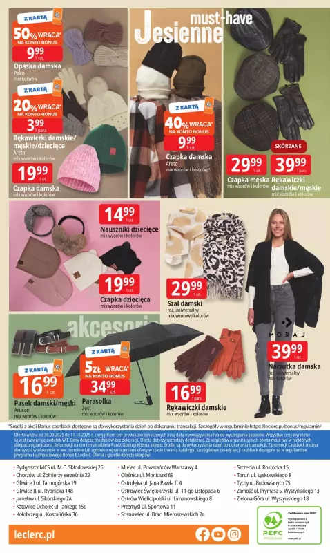 Leclerc - gazetka promocyjna Oferta E.Leclerc I Jesienne must have od piątku 03.10 do soboty 11.10 - strona 16