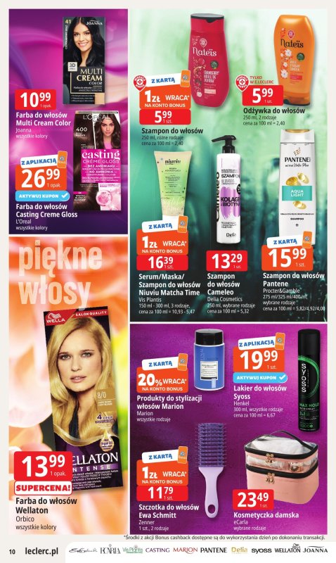 Leclerc - gazetka promocyjna Oferta E.Leclerc I Jesienne must have od piątku 03.10 do soboty 11.10 - strona 10