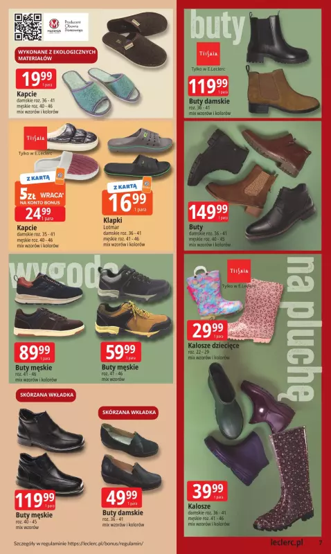 Leclerc - gazetka promocyjna Oferta E.Leclerc I Jesienne must have od piątku 03.10 do soboty 11.10 - strona 7