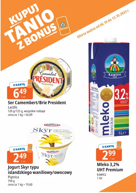 Leclerc - gazetka promocyjna Oferta E.Leclerc I Bonus skanujesz, kasę zyskujesz   - strona 3