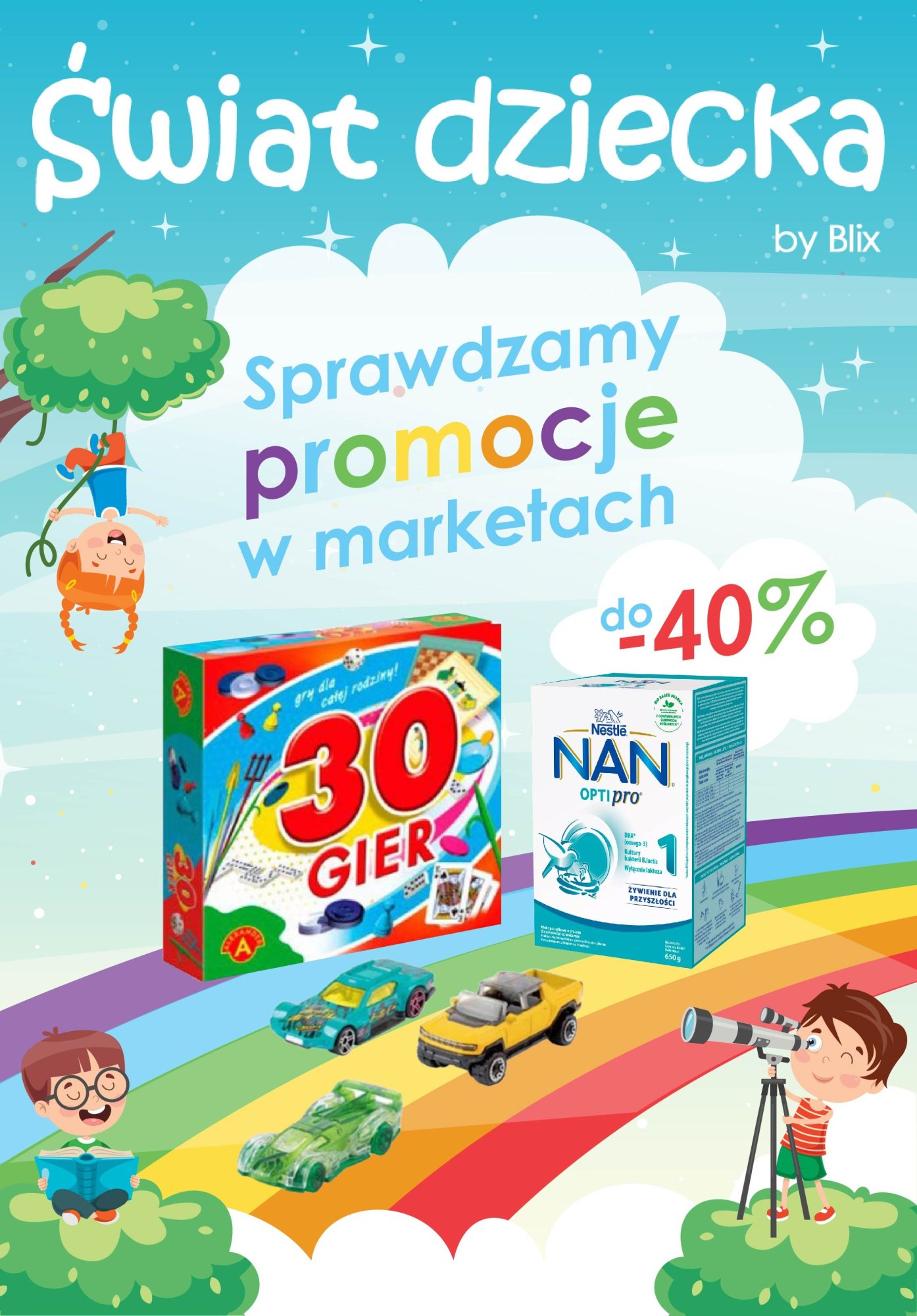 Blix - Świat Dziecka - Do -40% Promocje W Marketach - 04.10 ...