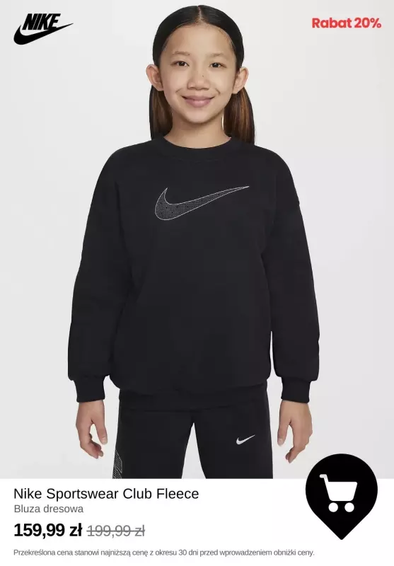 NIKE - gazetka promocyjna Do -30% Wyprzedaż produktów dla dzieci od wtorku 25.02  - strona 2
